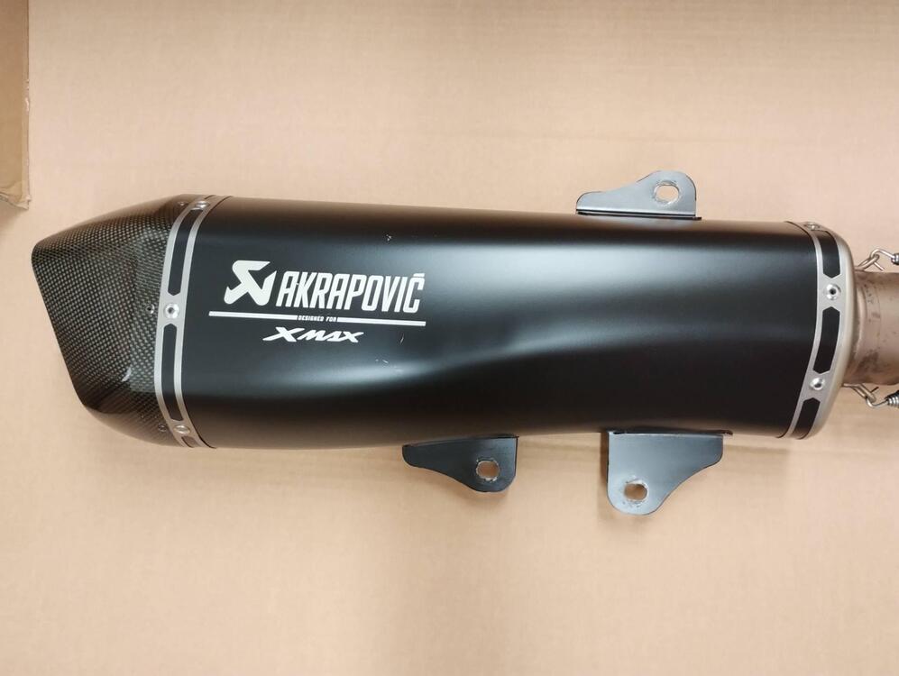 Scarico Akrapovic Acciaio Inox Yamaha X-Max ‘18 ‘1 (5)