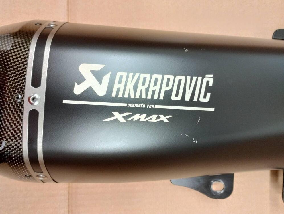 Scarico Akrapovic Acciaio Inox Yamaha X-Max ‘18 ‘1 (2)