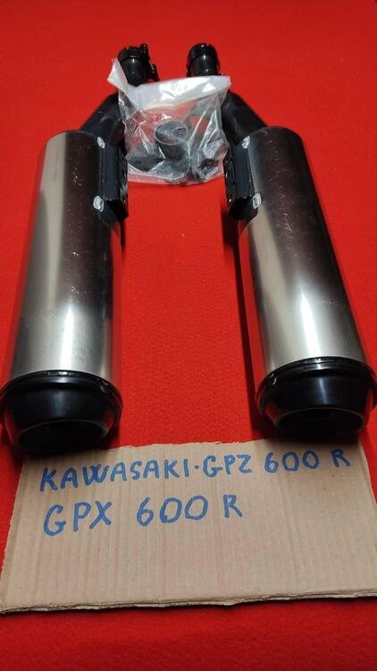 Silenziatore per Kawasaki GPZ600R - GPX600R