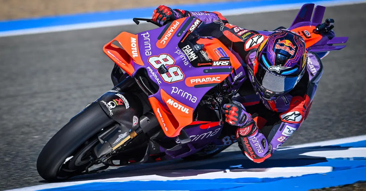MotoGP 2024. GP di Spagna. Jorge Martin sempre pi&ugrave; primo nel mondiale: "Guardando la Moto2 ho notato dove la pista era bagnata"