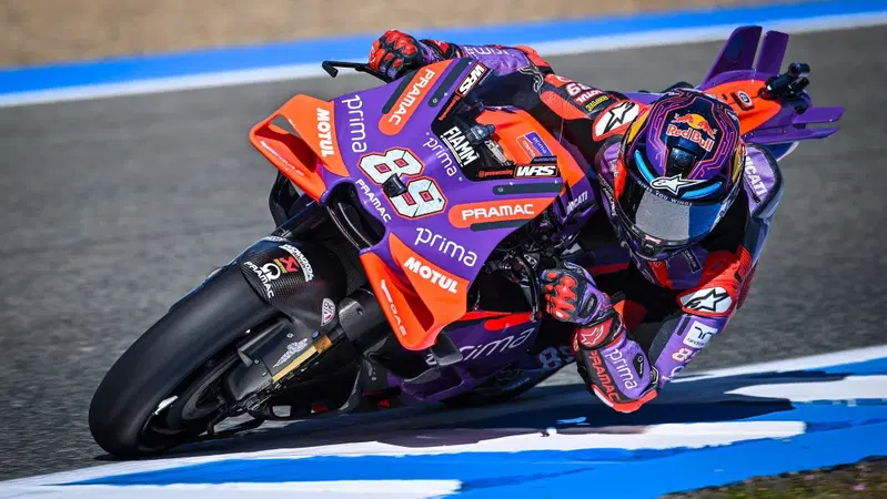 MotoGP 2024. GP di Spagna. Jorge Martin sempre pi&ugrave; primo nel mondiale: "Guardando la Moto2 ho notato dove la pista era bagnata"