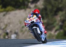 MotoGP 2024. GP di Spagna. Marc Marquez: Ho toccato il bagnato e ho perso l’anteriore, ma sono veloce e questo mi rende felice