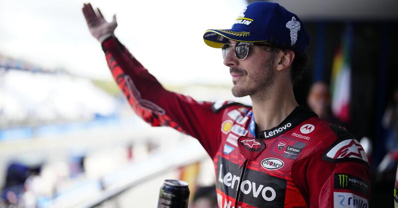 MotoGP 2024. GP di Spagna. Pecco Bagnaia: &quot;Con Marc Marquez bisogna giocare cos&igrave;, senn&ograve; perdi&rdquo;