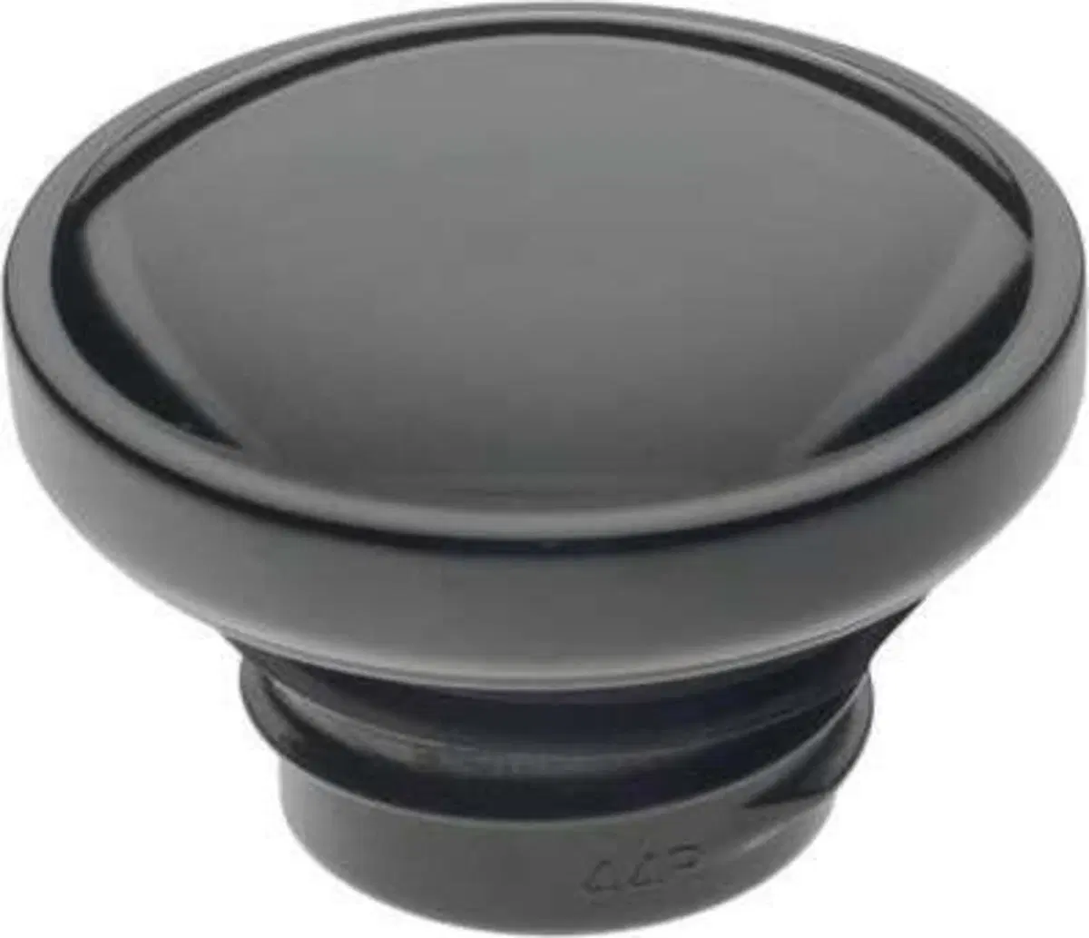 Tappo benzina ventilato nero lucido per Sportster, 