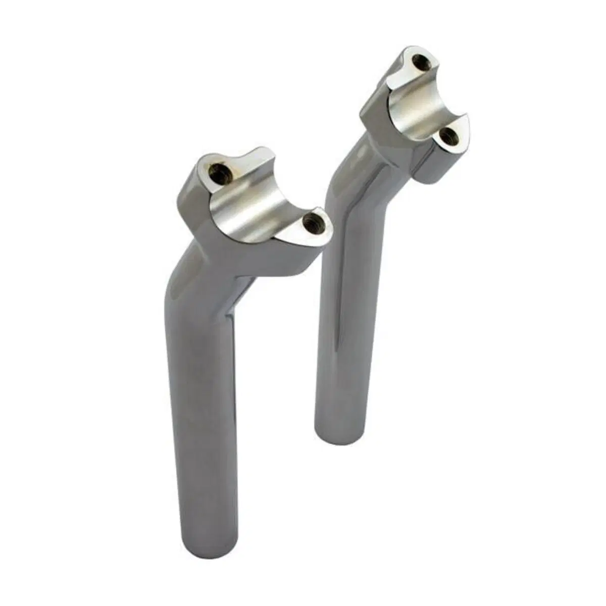Riser Chubby alti 9,5’’, arretrati, cromati, Wild Wild 1