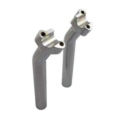 Riser Chubby alti 9,5&rsquo;&rsquo;, arretrati, cromati, Wild Wild 1