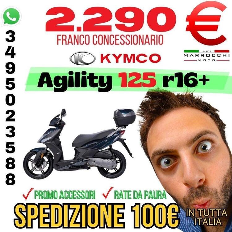 Kymco Agility 125 R16 + (2021 - 24)