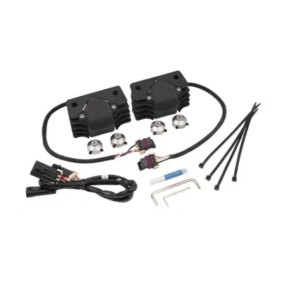 bobine Accel Stealth Supercoils nero per Sportster