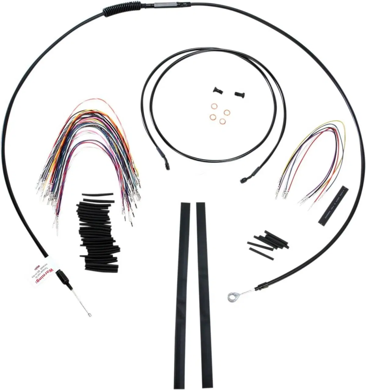 Kit cavi Touring per manubrio 15'' (38cm) neri con 