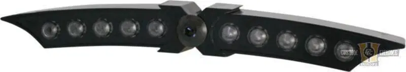 Faro posteriore LED X-WING omologato nero Custom C 