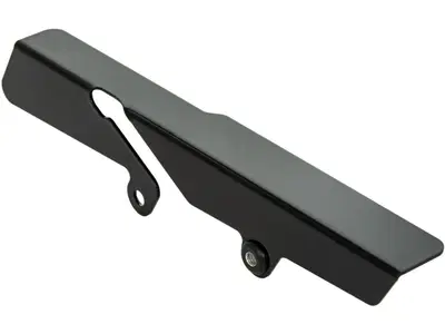 Copri cinghia superiore corto smooth nero lucido R 