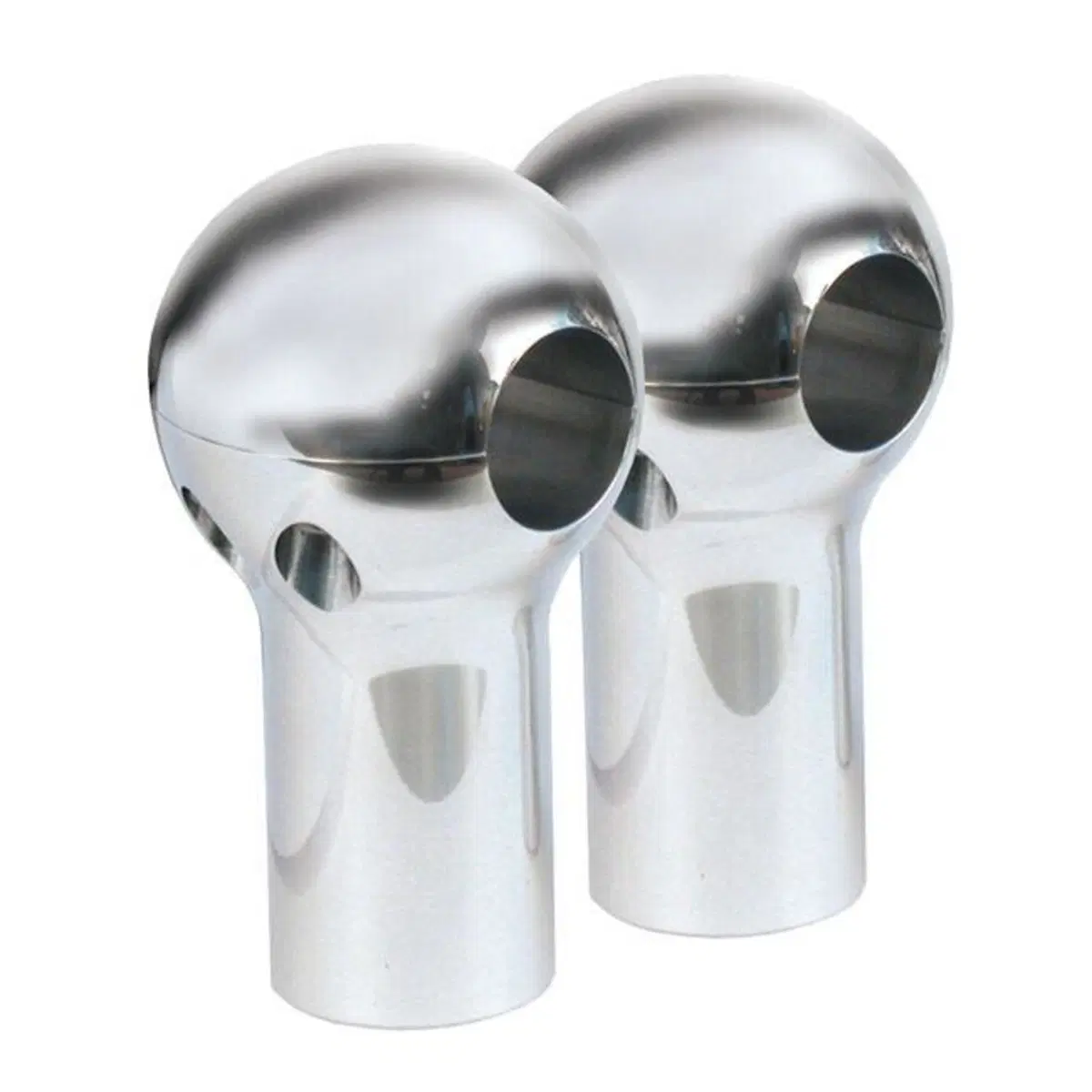 Riser CPV Round alto 3” alluminio lucido, Per manu 
