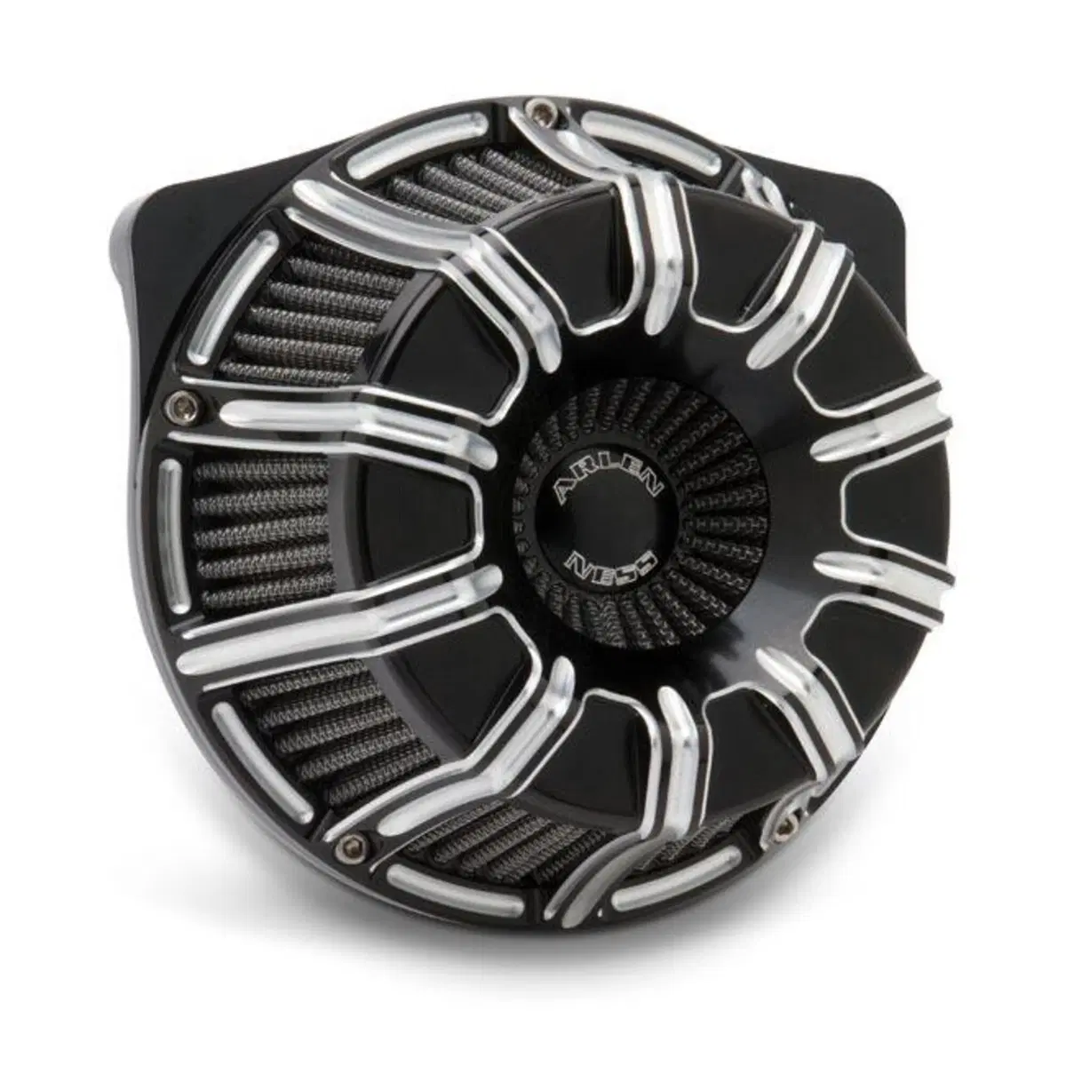 Filtro dell'aria Arlen Ness Inverted 10-Gauge per