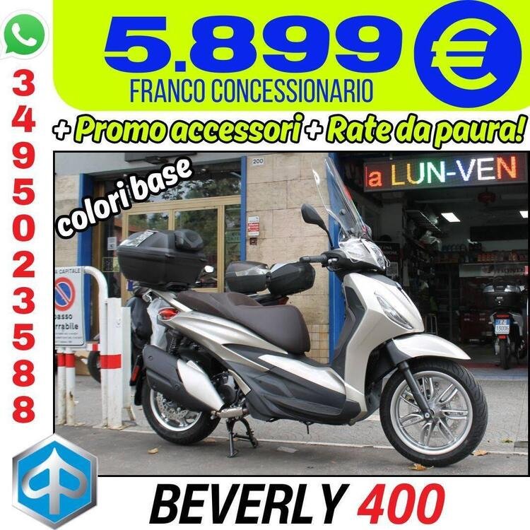Piaggio Beverly 400 ABS-ASR (2021 - 24)