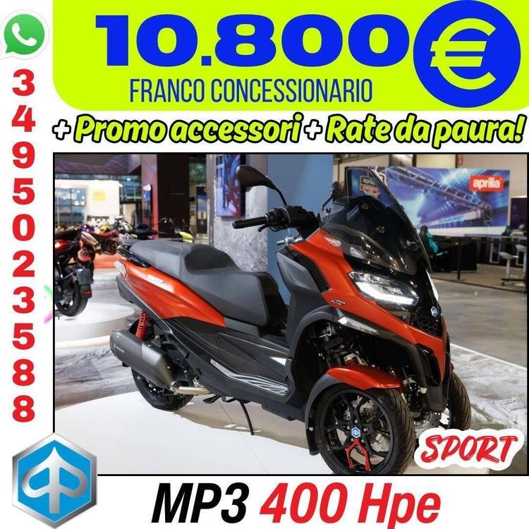 Piaggio MP3 400 Sport ABS Hpe (2023 - 24)
