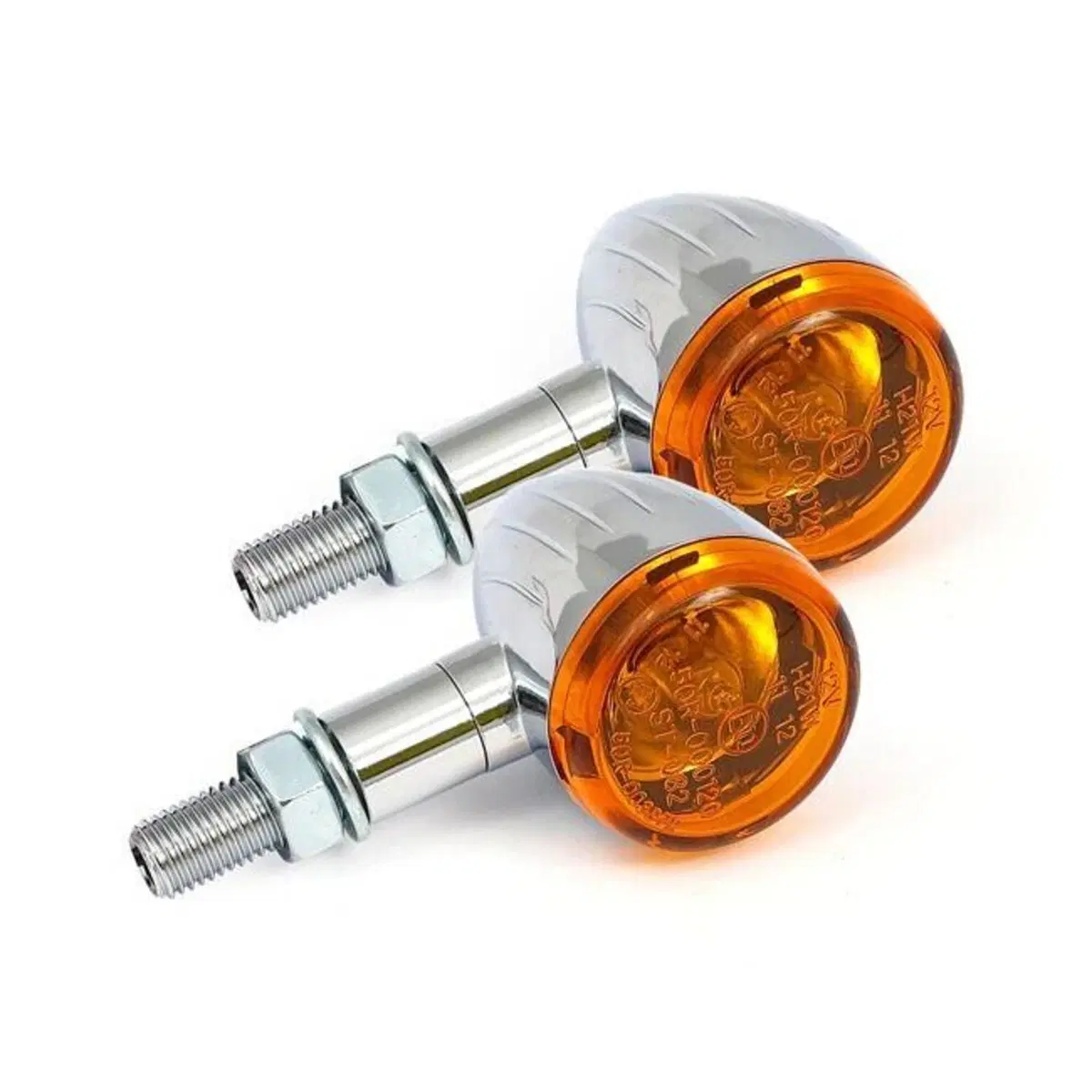 Frecce Mini Bullet cromate scanalate cromate OMOLO 