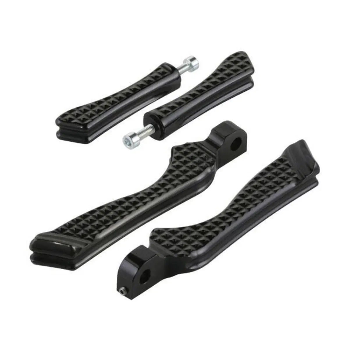 Pedaline Rebuffini Knurled Mini cromate Rebuffini 