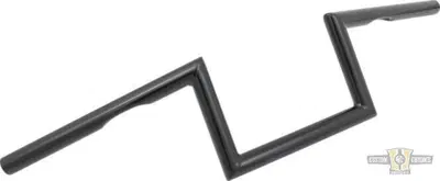 Manubrio Z Bar 1", alto 6", Largo 72cm, nero, con Jammer