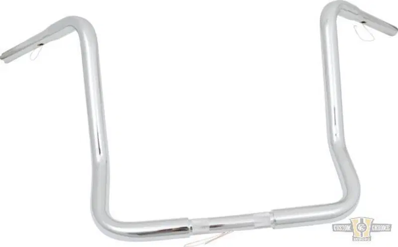 Manubrio Ape Hanger 1-1/4" alto 17" FLHT Cromato D Santee