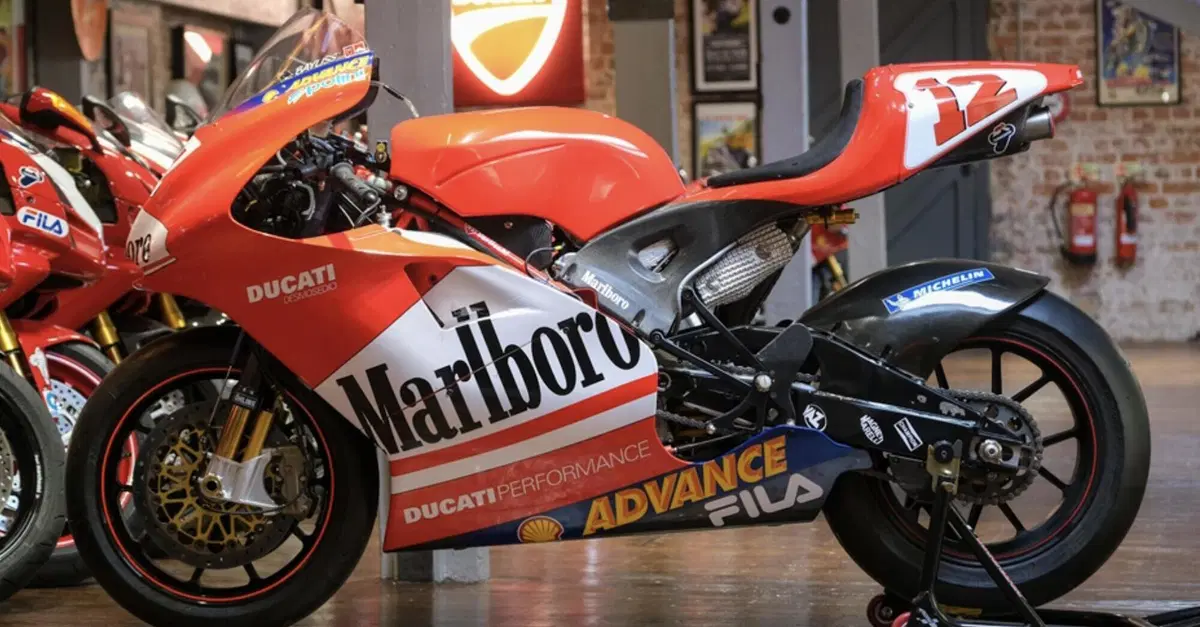 La Ducati GP3 di Troy Bayliss in vendita