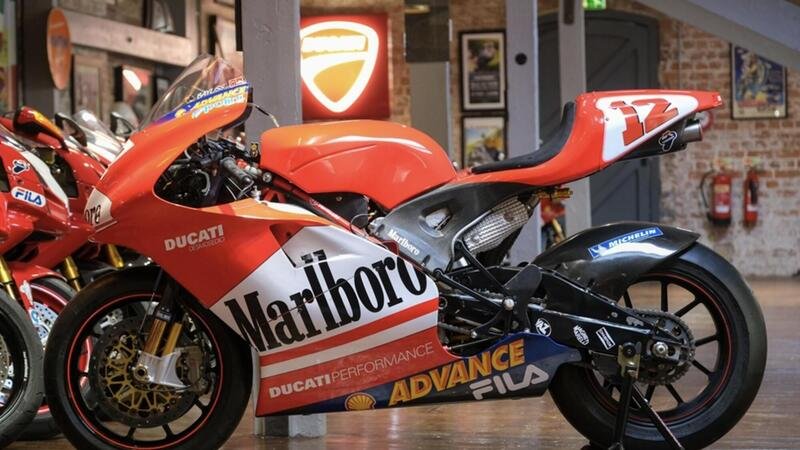 La Ducati GP3 di Troy Bayliss in vendita