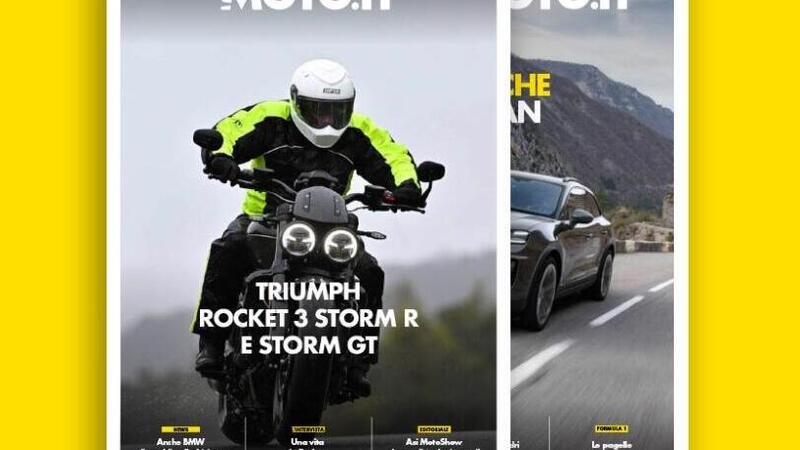 Scarica il Magazine n&deg;598 e leggi il meglio di Moto.it