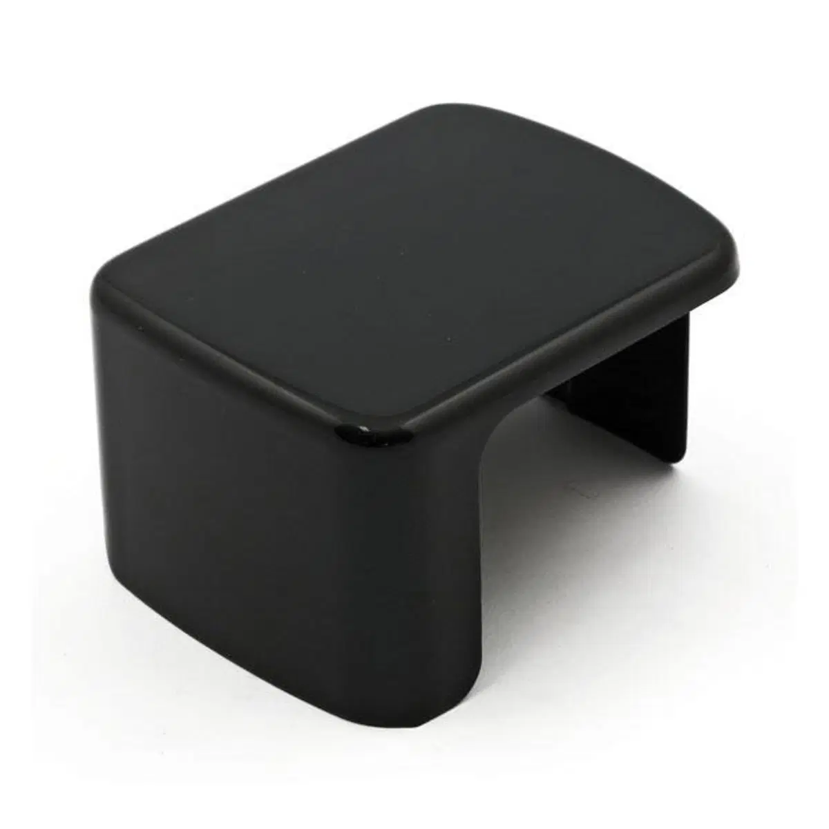 Coperchio bobina nero liscio Per Softail dal 2000 
