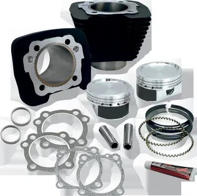 Kit conversione da 883 a 1200 con cilindri neri pe 