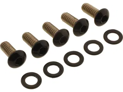 kit viti coperchio frizione Derby Cover nere lucid 