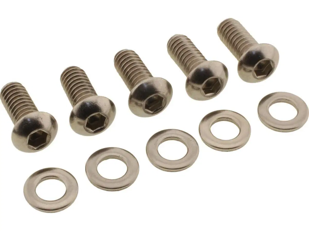 kit viti inox coperchio frizione per Softail dal 2 