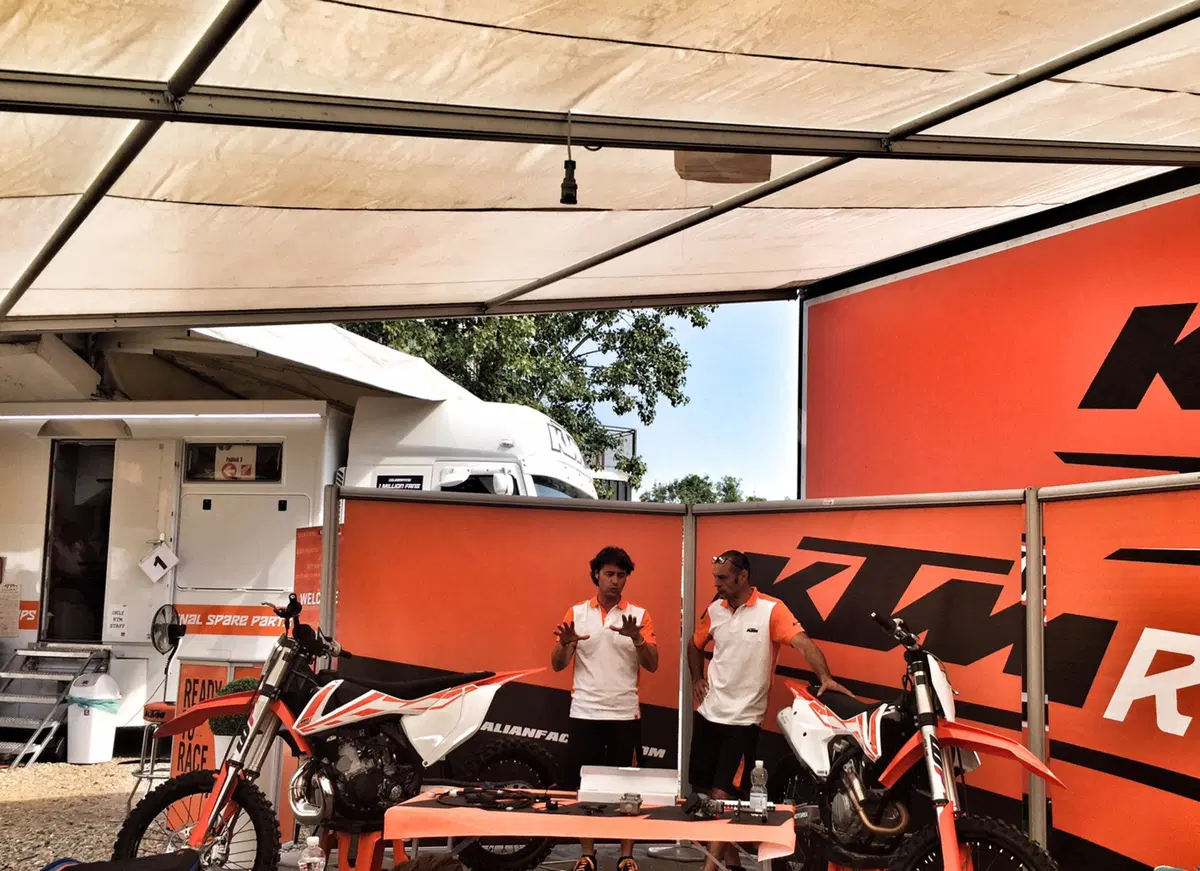 Angelo Crippa: "KTM garanzia di qualità" (2)