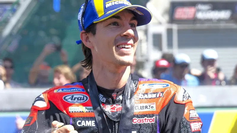 MotoGP 2024. GP di Francia. Maverick Vinales: "Ducati passo incredibile, ero in difesa e sono sul podio"
