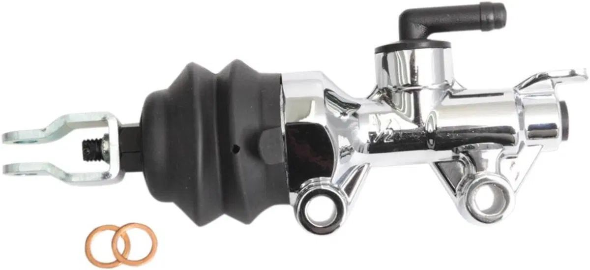 Pompa freno posteriore cromata per Sportster dal 2 Drag Specialties