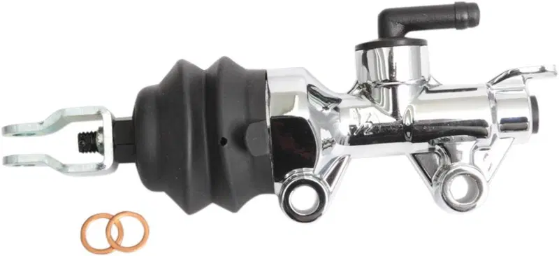 Pompa freno posteriore cromata per Sportster dal 2 Drag Specialties