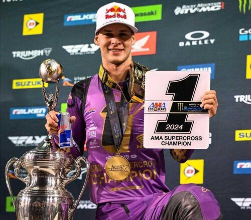 AMA Supercross 202A. A Salt Lake City si assegnano i titoli: Lawrence, Vialle e Hampshire festeggiano! [GALLERY]  (2)