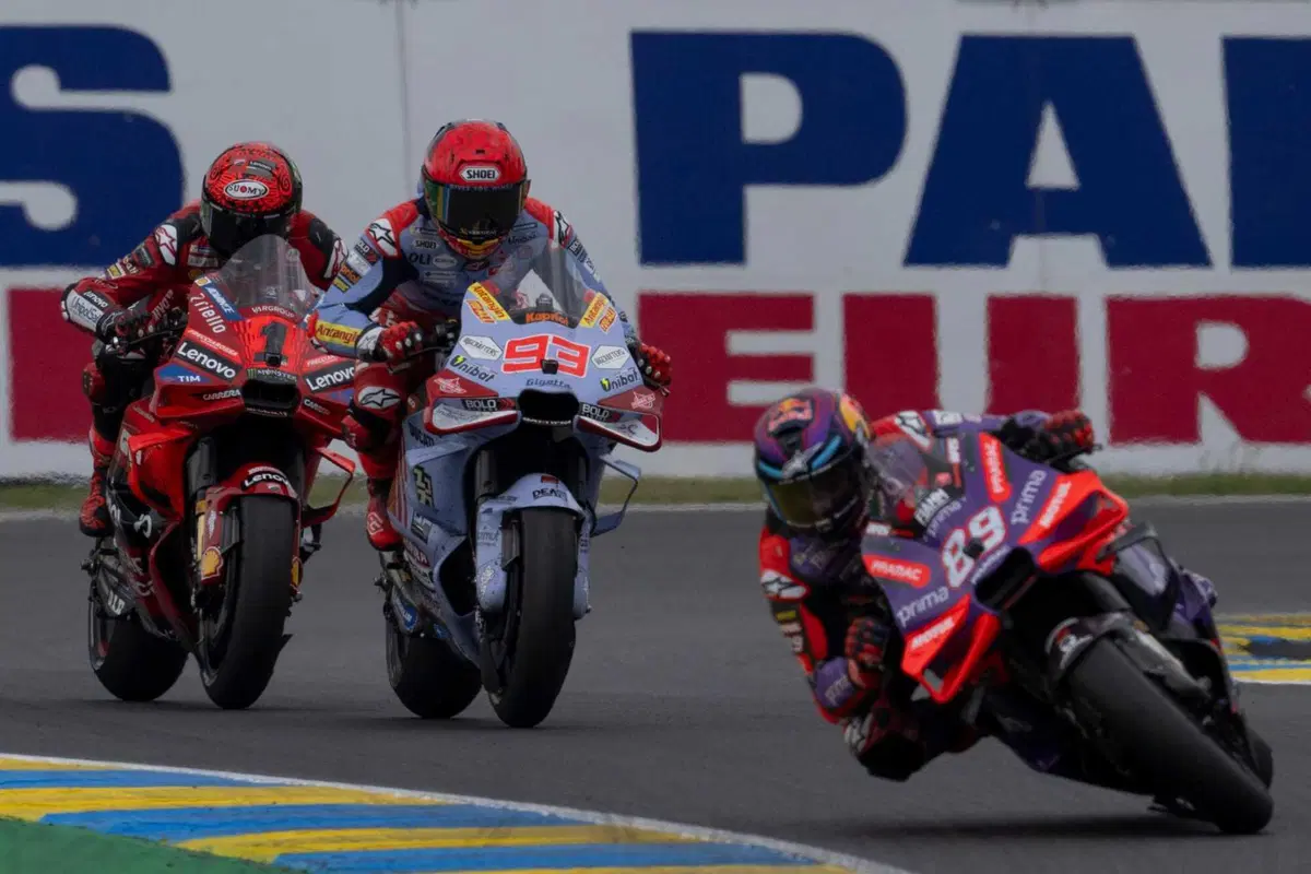 MotoGP 2024. GP di Francia. Tutti i sorpassi di Marc Marquez a Le Mans, più l'ultimo a Pecco Bagnaia [VIDEO e GALLERY] (5)