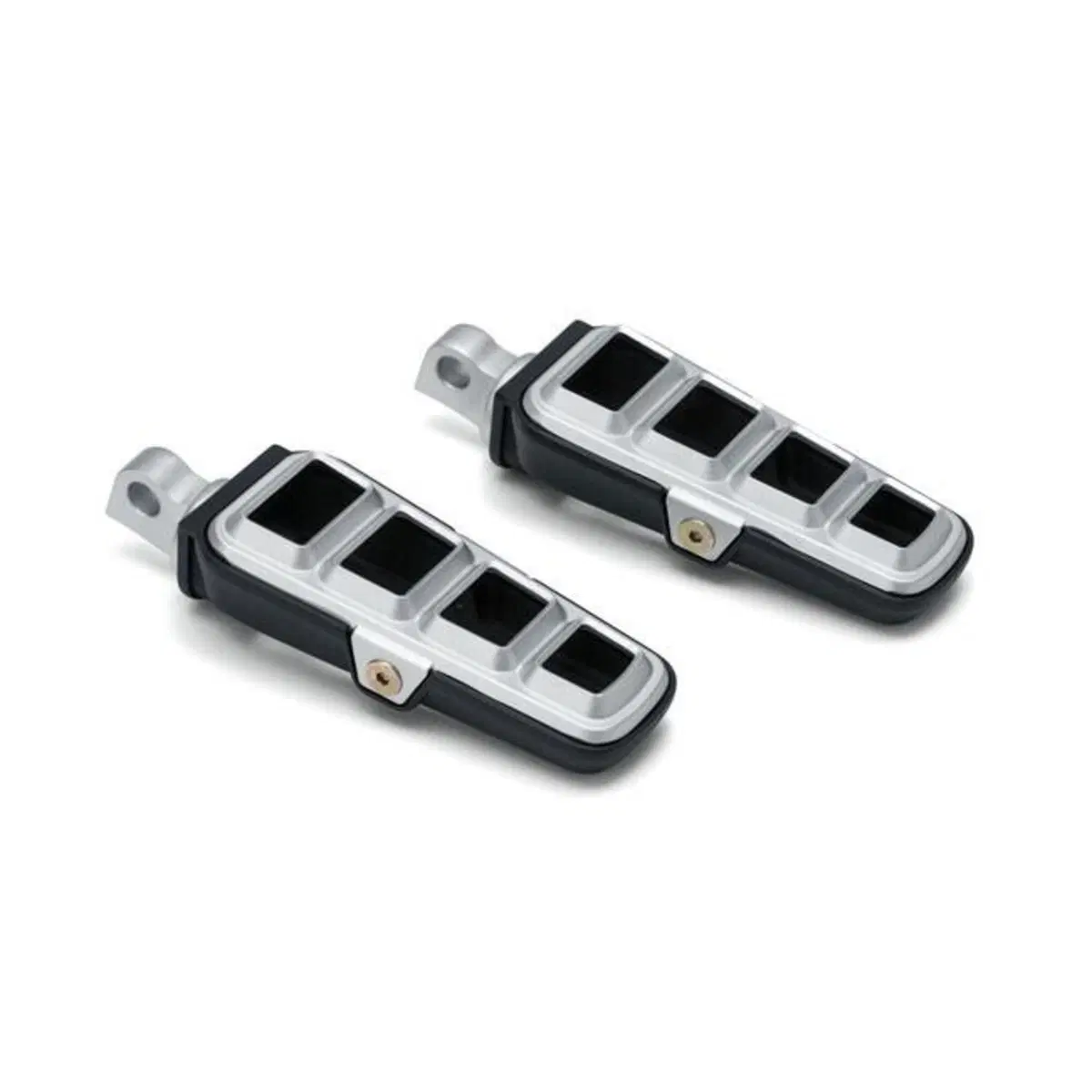 Pedaline Kuryakyn Dillinger cromate con adattatore 