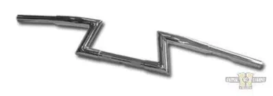 Manubrio Z-Bar 1 1/4'' ,alto 4,5", Largo 34'' Crom La Choppers