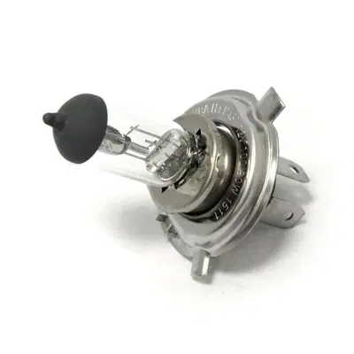 Lampadina H4 12 V 90/100 watt doppio filamento Mot 