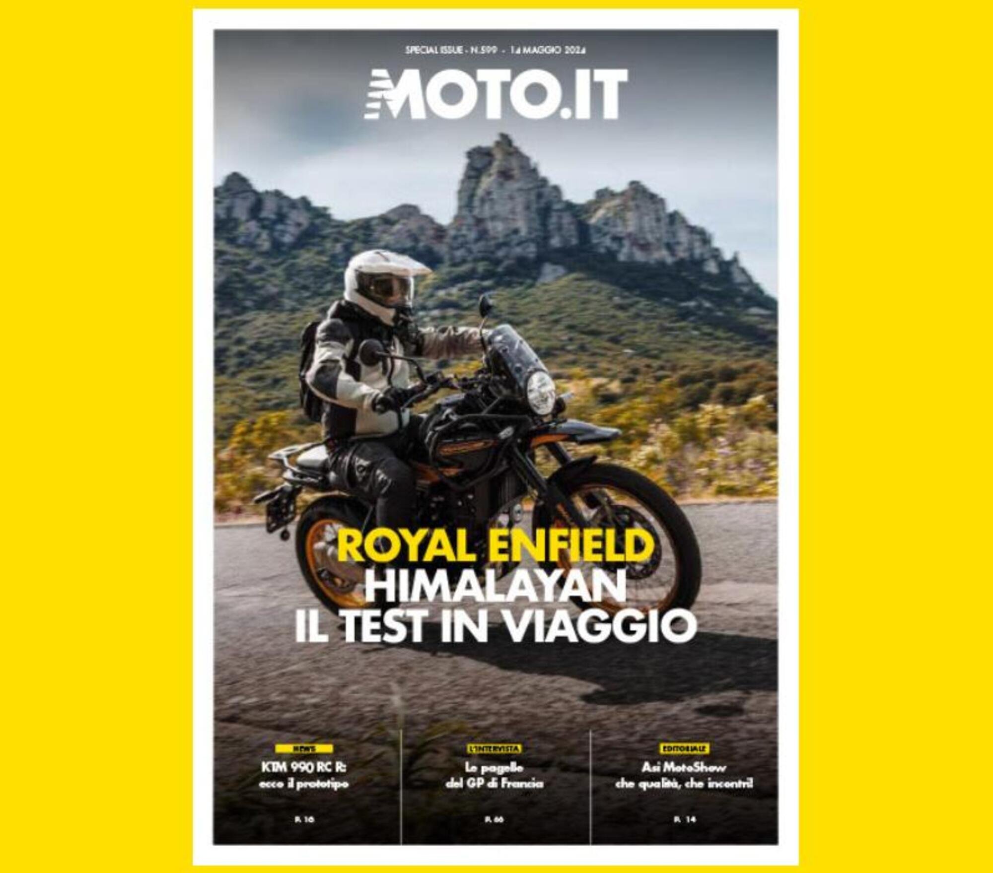 Scarica il Magazine n&deg;599 e leggi il meglio di Moto.it
