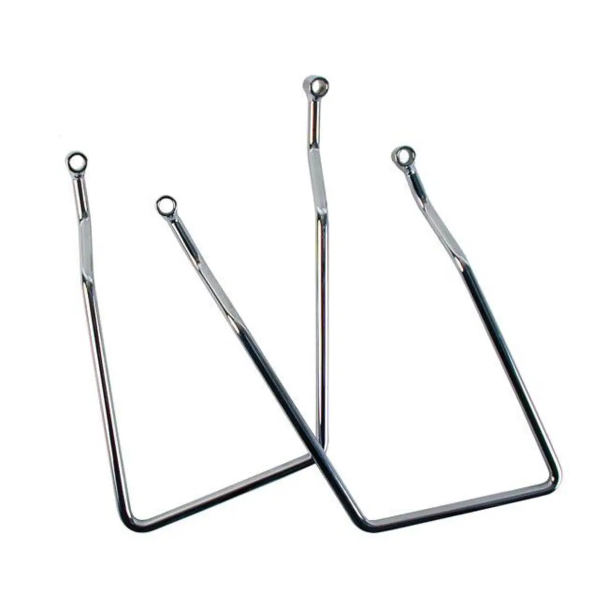 Supporti borse cromati per FL e FX 4 marce dal 195 