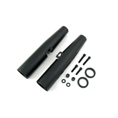 Copri forcelle 39 mm neri Per Dyna&nbsp;dal 1991 al 200 