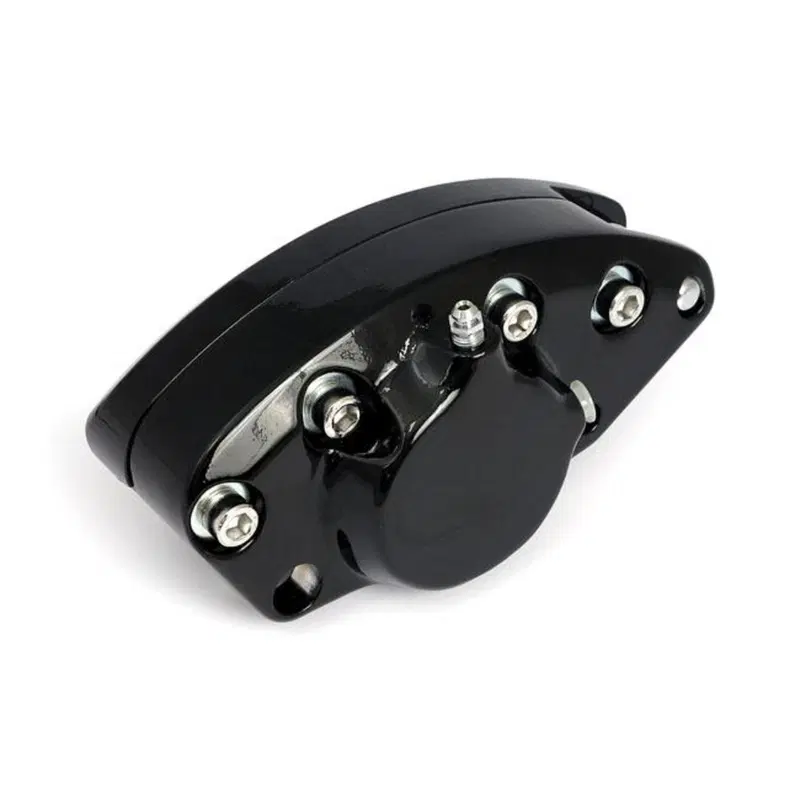 Pinza freno anteriore banana nera lucida per Sport 