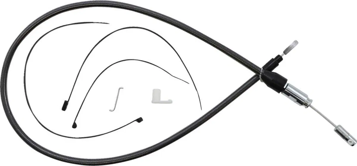 Cavo frizione superiore nero/nero lungo 100 cm per 