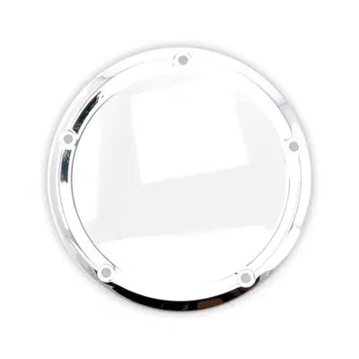 Coperchio frizione derby cover bombato cromato per 