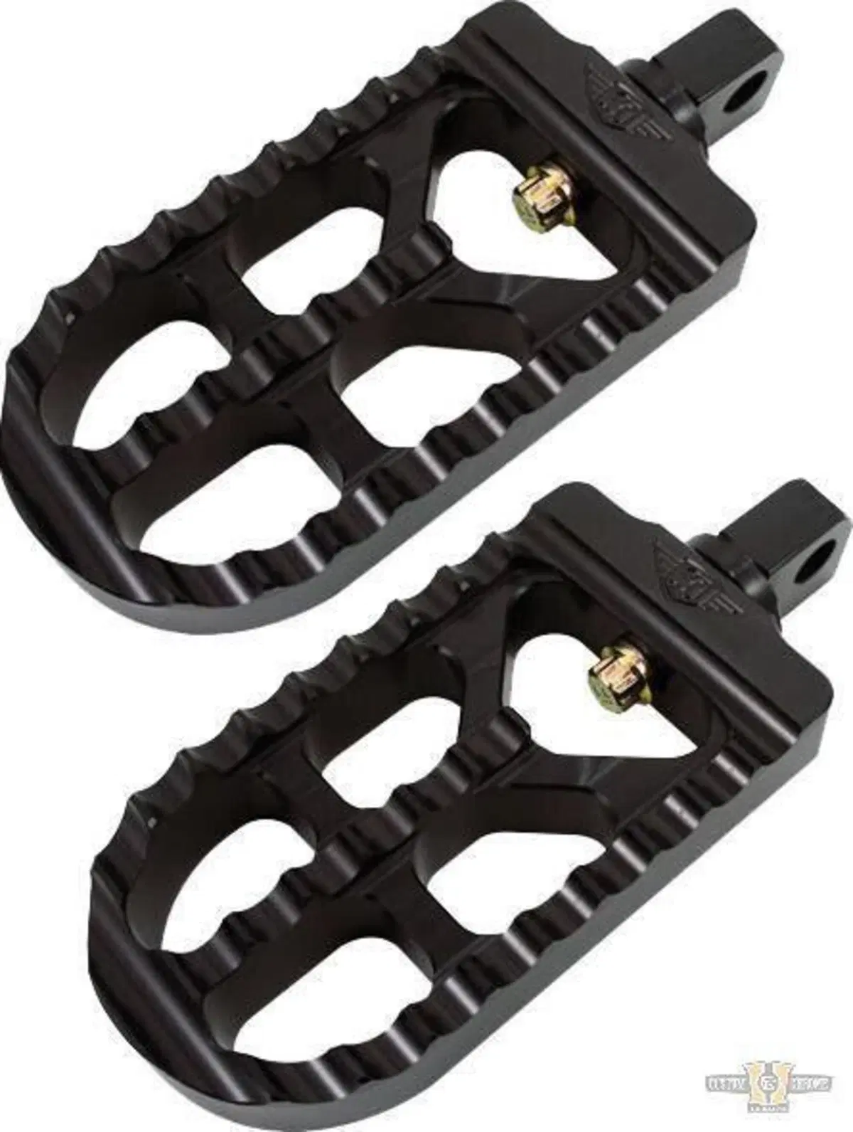 Pedaline Joker dentellate lunghe NERE non regolabi Joker Machine