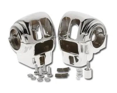 Alloggiamento Interruttori cromati + radio Custom 