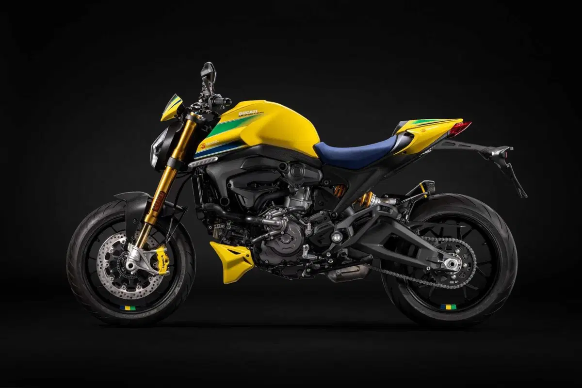 La Ducati Monster Ayrton Senna