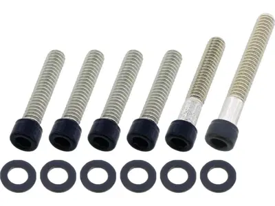 Kit viti coperchio cam nere opache per Dyna dal 19 
