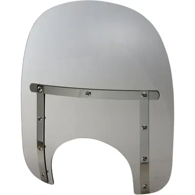 Parabrezza Memphis Slim alto 38 cm solar per Touri 